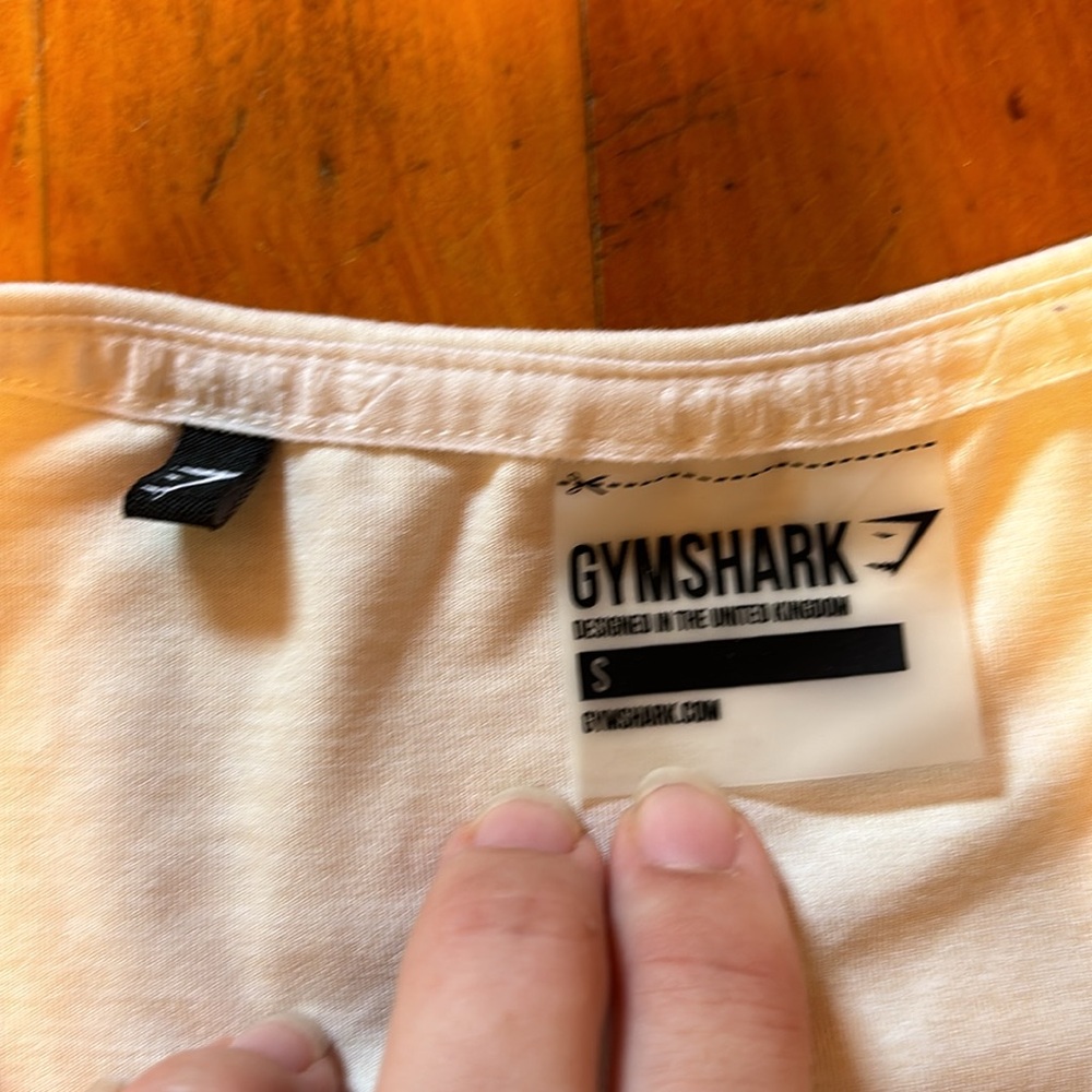 Gymshark Cream White Ballet Top - Picture 3 of 3